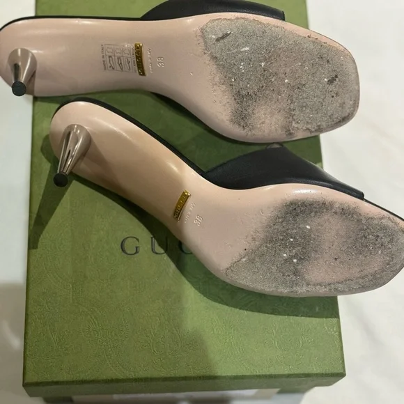 Gucci Malaga Kid Mule Size 38 - Picture 6 of 7
